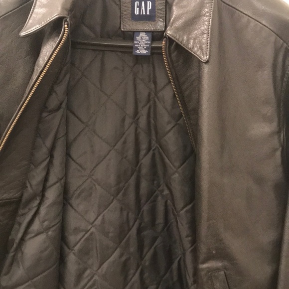 Gap leather jacket - Picture 3 of 4